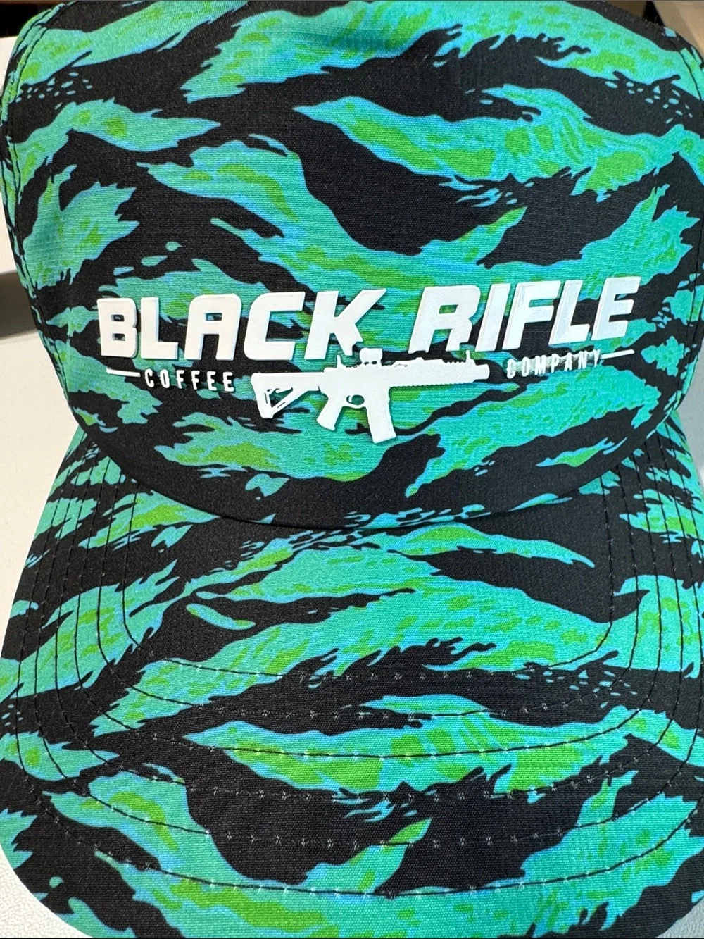 Black Rifle Coffee Company Men's Green & Black Patterned Cap